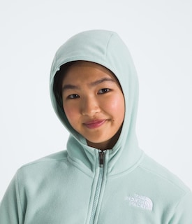 Foto 5 | Chaqueta The North Face Teen Glacier Con Cremallera Completa Y Capucha Xs - Venta Internacional.
