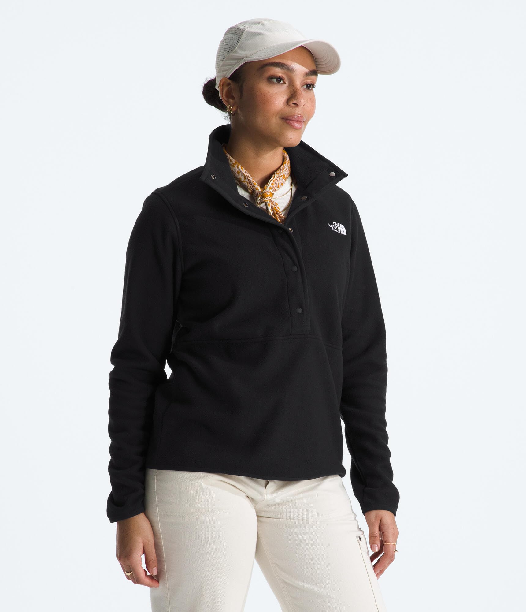 Foto 3 pulgar | Jersey De Forro Polar The North Face Glacier Tnf Negro Para Mujer Xl - Venta Internacional.