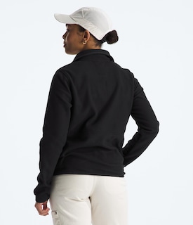 Foto 3 | Jersey De Forro Polar The North Face Glacier Tnf Negro Para Mujer Xl - Venta Internacional.