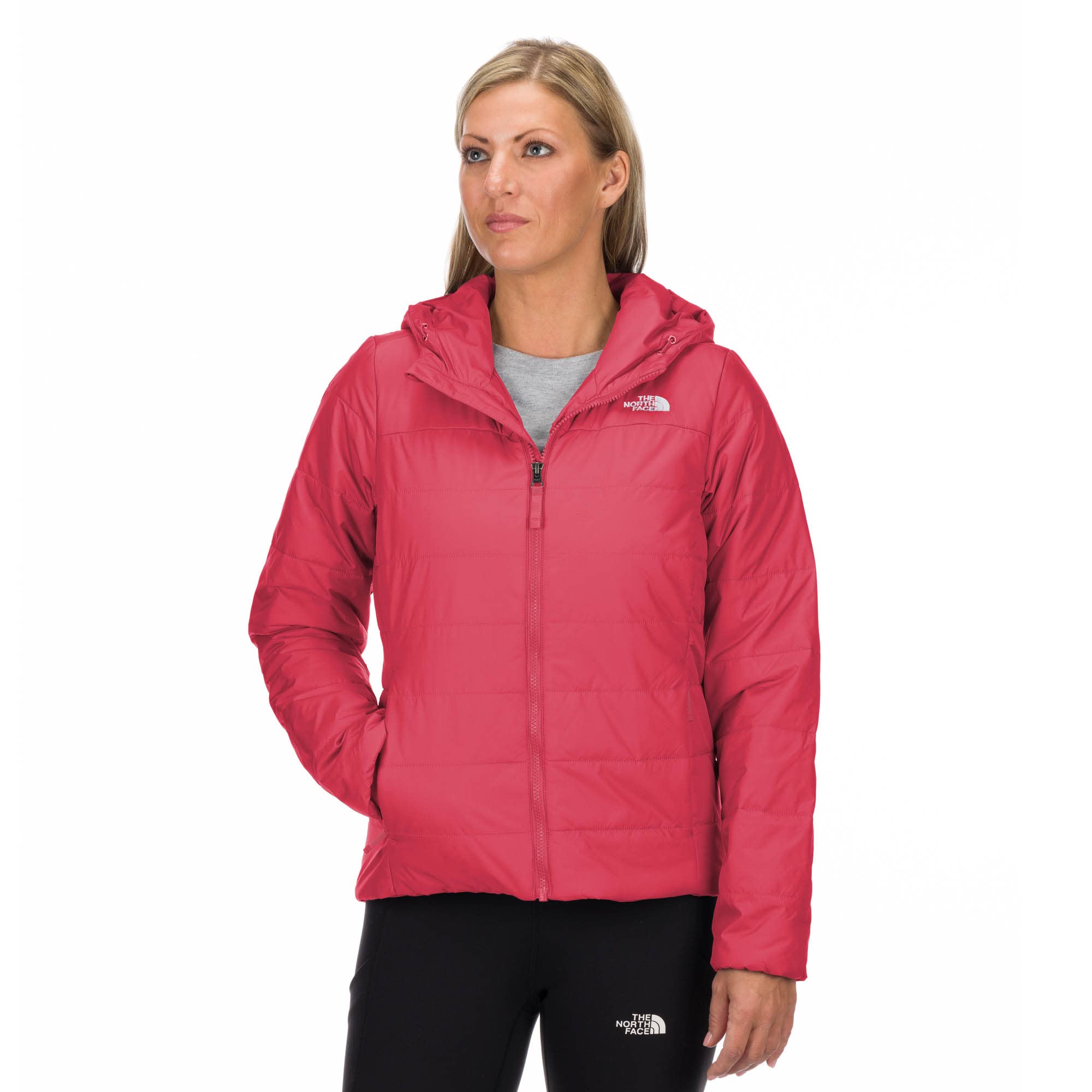 Foto 2 pulgar | Sudadera Con Capucha The North Face Flare Fleece Para Mujer - Slate Rose - Venta Internacional.