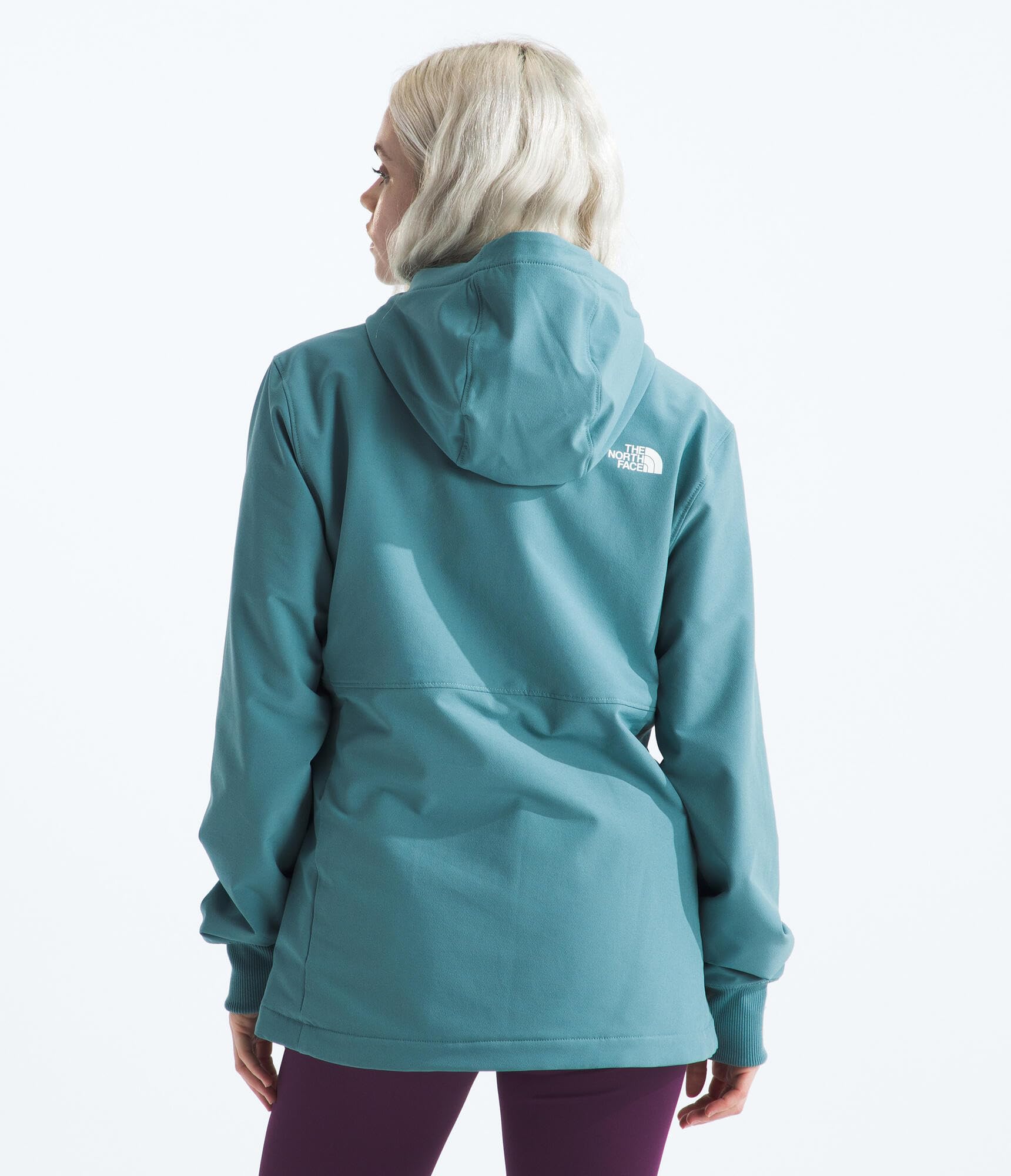 Foto 4 pulgar | Chaqueta The North Face Shelbe Raschel De Forro Polar Con Capucha Para Mujer, Azul - Venta Internacional.