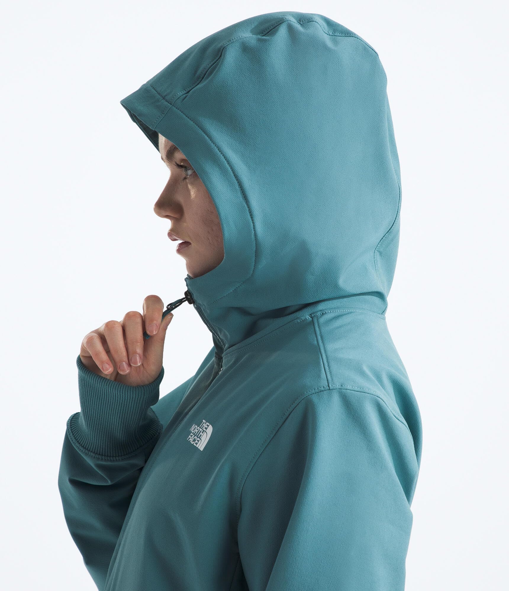 Foto 5 pulgar | Chaqueta The North Face Shelbe Raschel De Forro Polar Con Capucha Para Mujer, Azul - Venta Internacional.