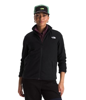 Foto 1 | Chaqueta Polar The North Face Glacier Para Mujer Tnf Negra, Talla L - Venta Internacional.