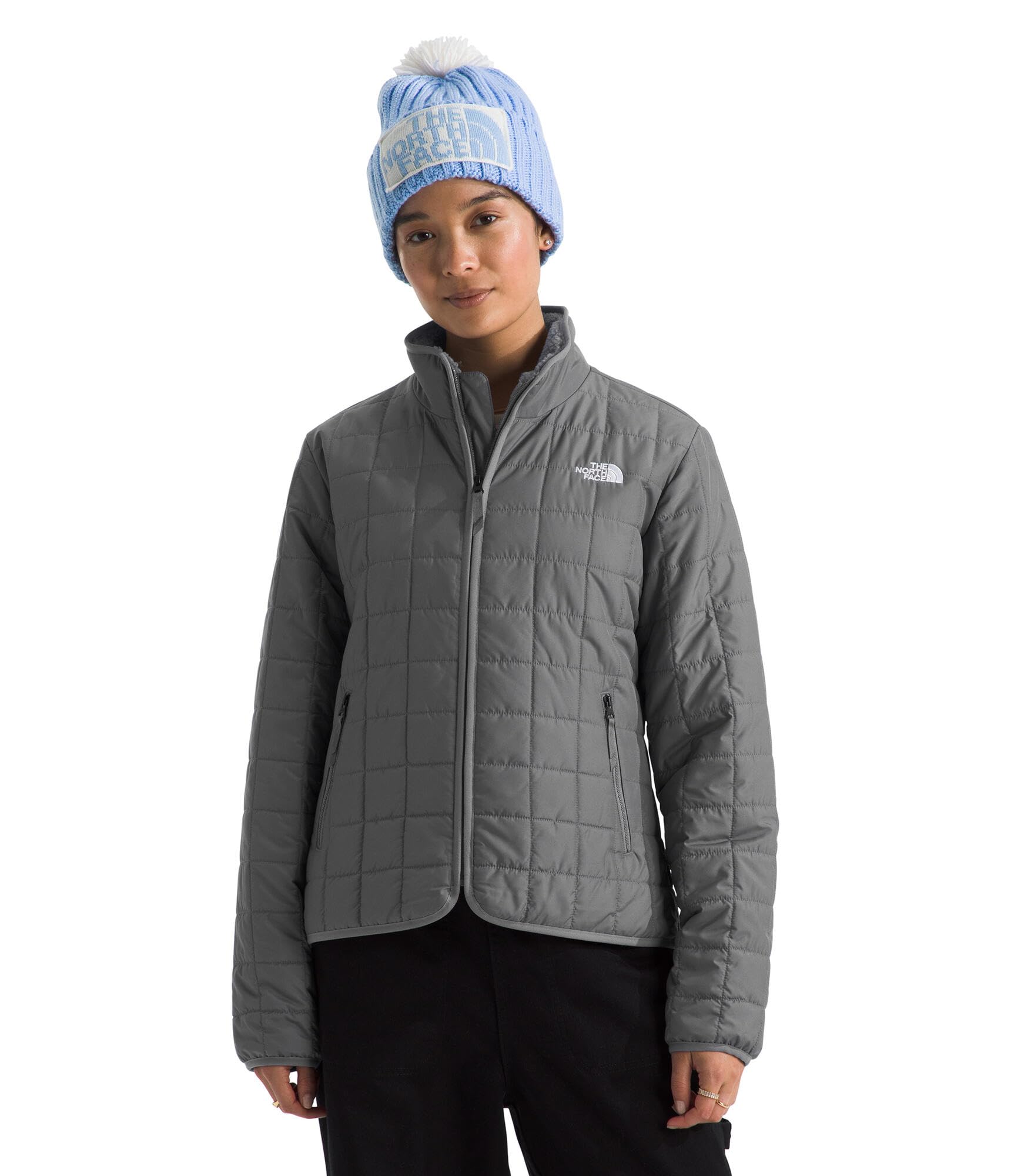Chaqueta The North Face Para Mujer Junction Con Aislamiento Smoked Pearl - Venta Internacional.