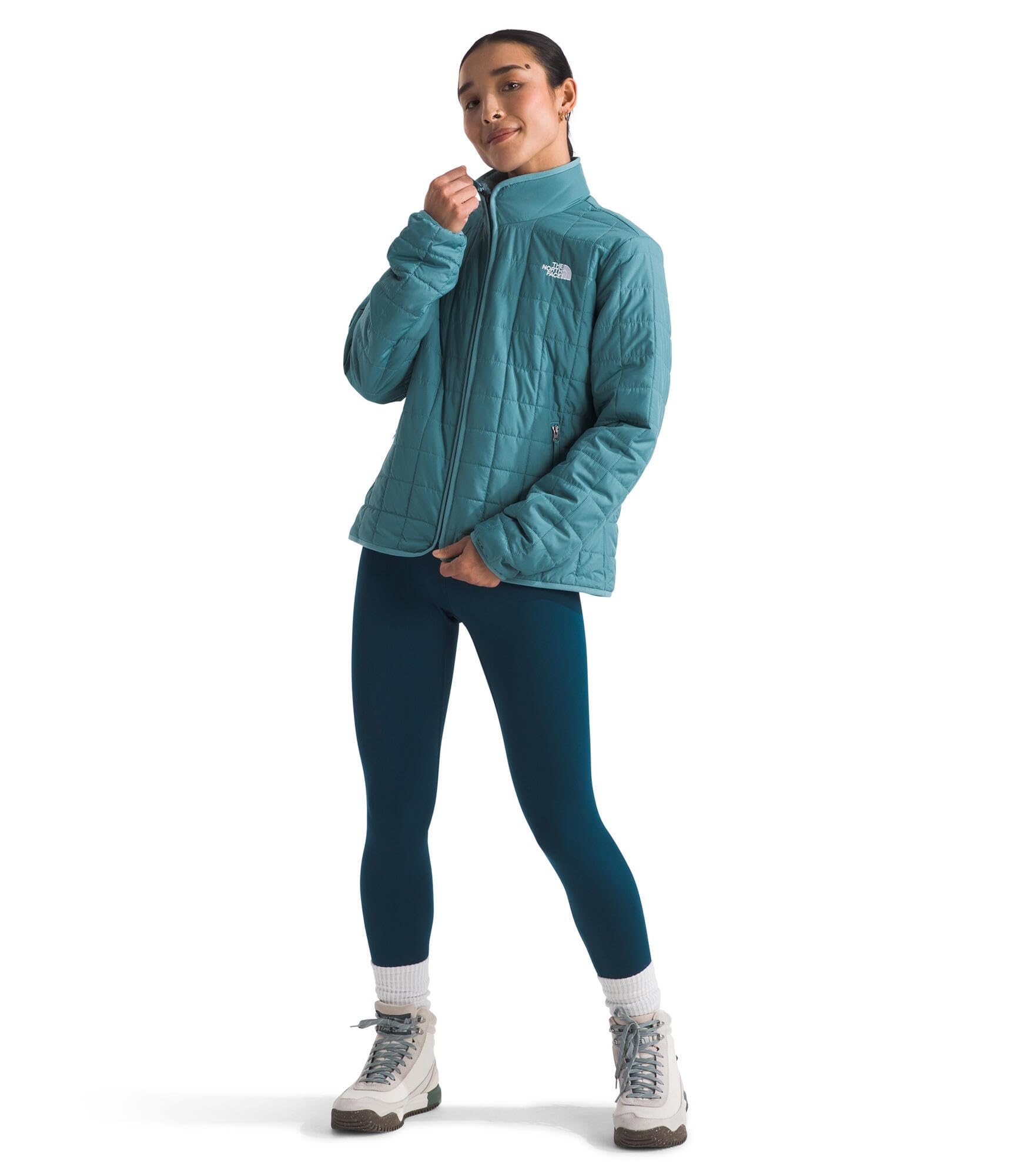 Foto 4 pulgar | Chaqueta The North Face Para Mujer Junction Insulated Algae Blue - Venta Internacional.
