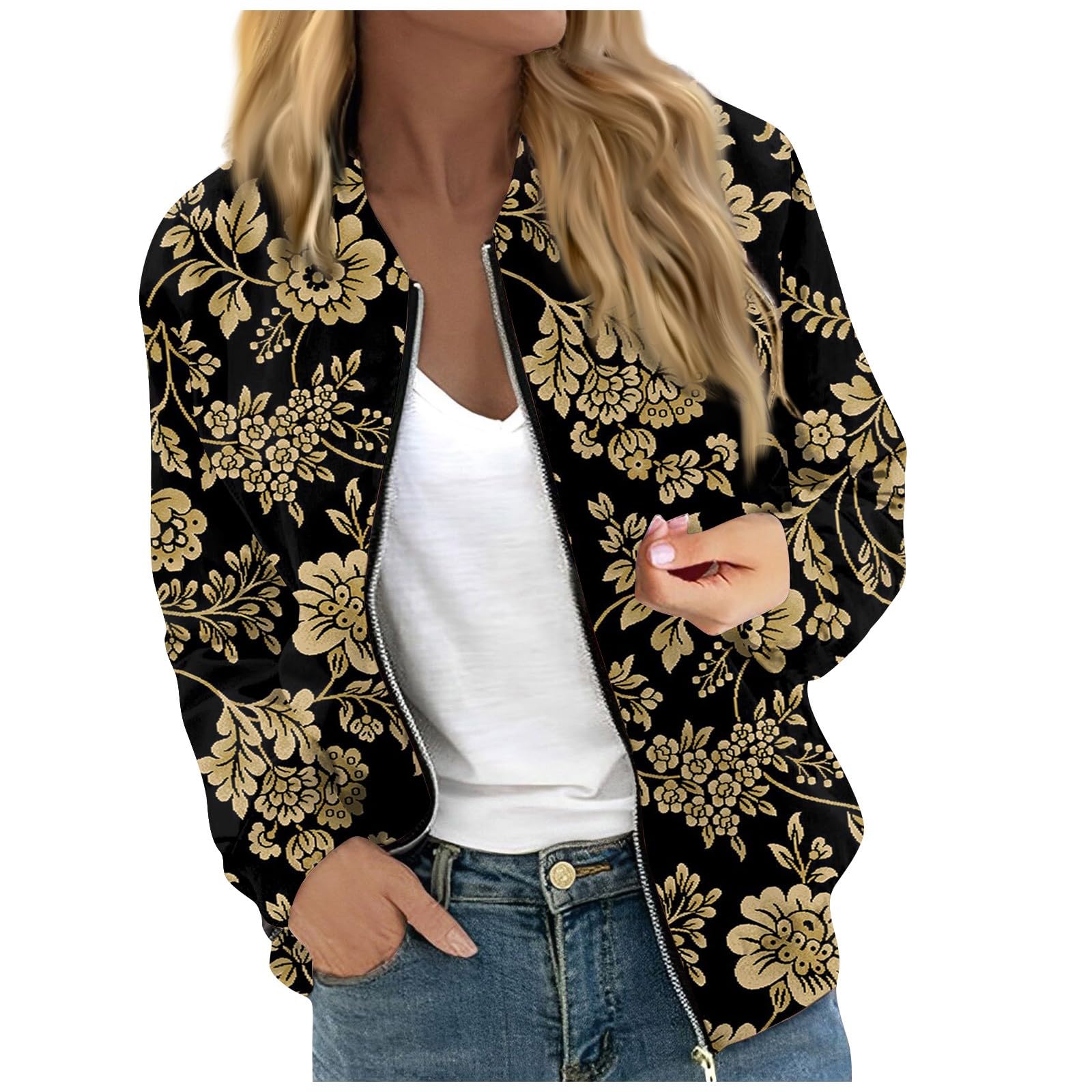 Foto 2 pulgar | Chamarra Bomber Cotecram Lightbreaker para Mujer - Venta Internacional