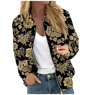 Foto 1 | Chamarra Bomber Cotecram Lightbreaker para Mujer - Venta Internacional