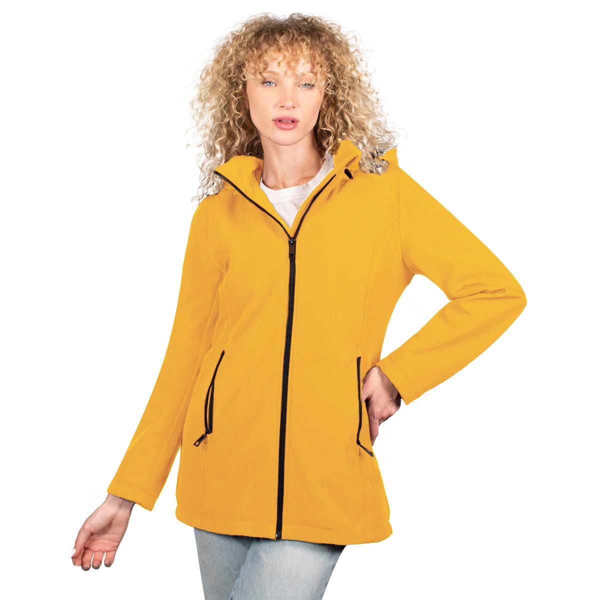 Foto 2 pulgar | Chamarra Greenlander Softshell Con Gorro Desmontable Para Mujer