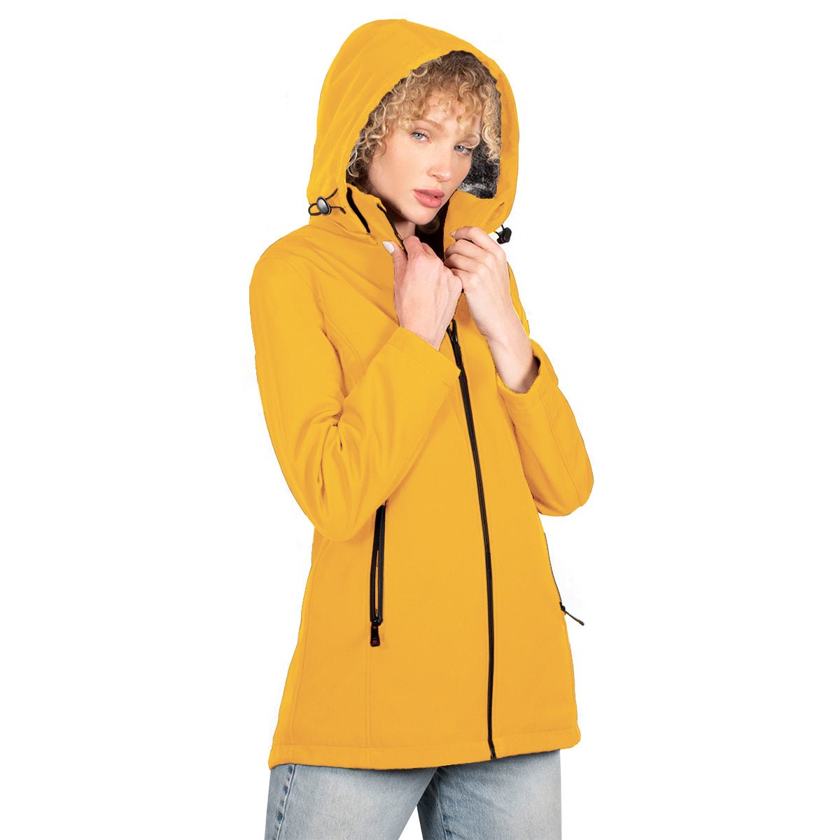 Foto 4 pulgar | Chamarra Greenlander Softshell Con Gorro Desmontable Para Mujer