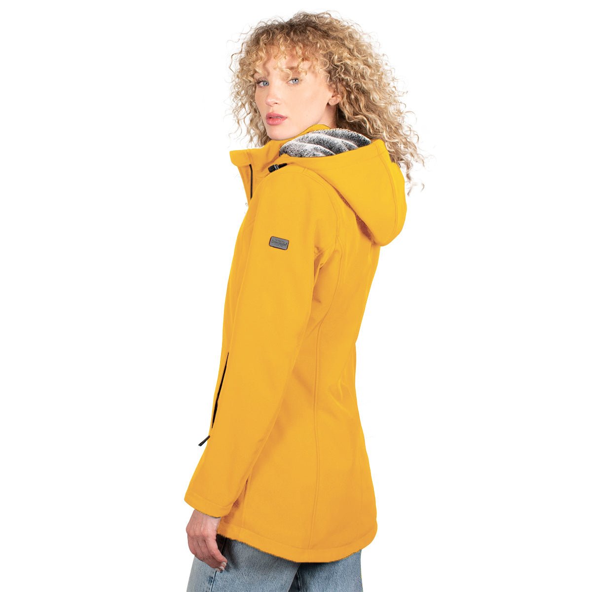 Foto 5 pulgar | Chamarra Greenlander Softshell Con Gorro Desmontable Para Mujer