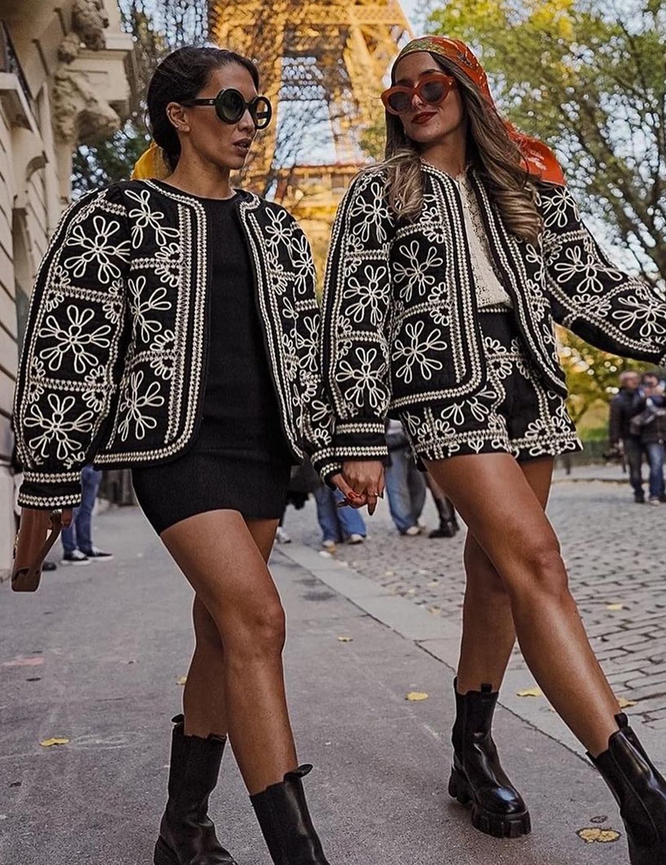 Foto 5 pulgar | Chaqueta Acolchada Yimoon Con Estampado Floral Ligero Para Mujer - Venta Internacional.