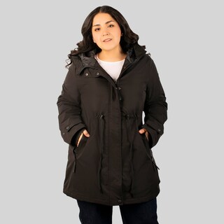 Foto 1 | Chamarra Greenlander Rompevientos Tallas Extra Para Mujer