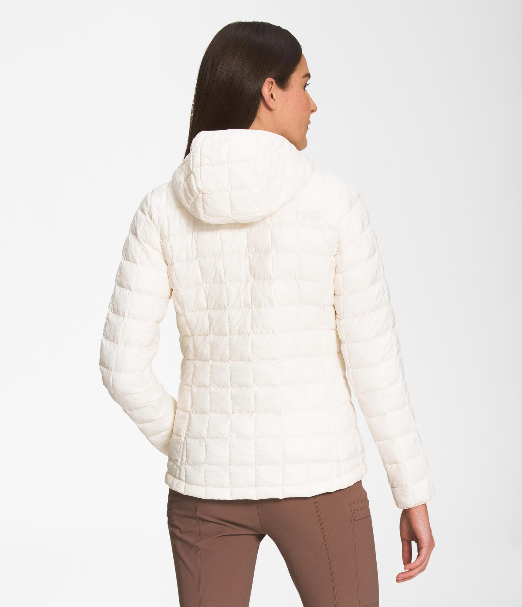 Foto 4 pulgar | Sudadera Con Capucha The North Face Thermoball Eco 2.0 Para Mujer Gardenia Blanca - Venta Internacional.