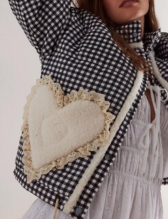 Foto 2 | Chaqueta Yimoon Para Mujer, Corta, Acolchada, A Cuadros, A Cuadros - Venta Internacional.