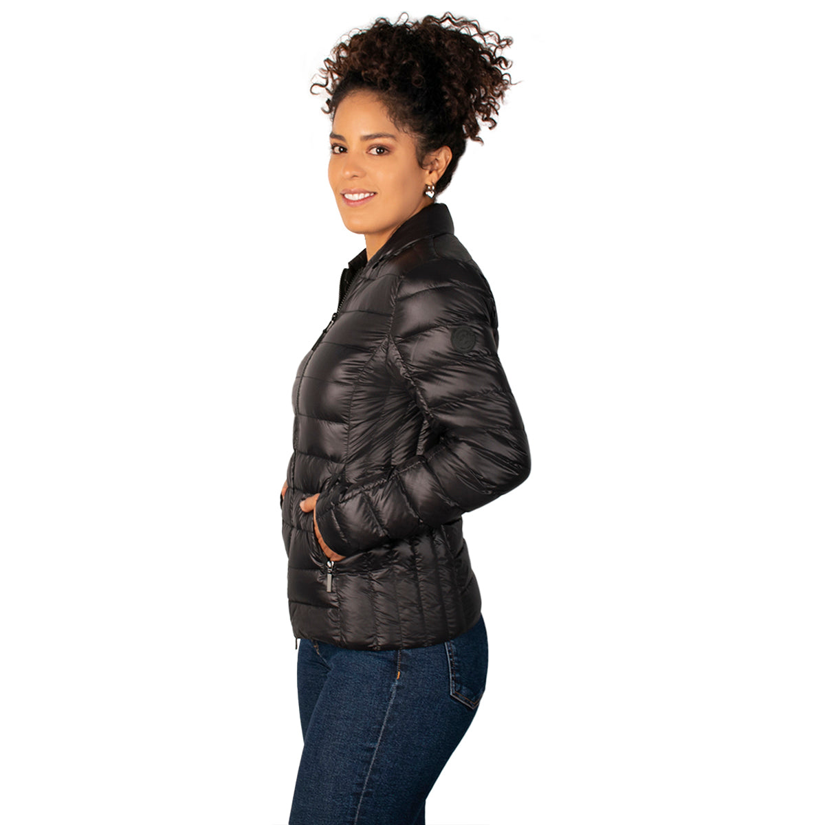 Foto 4 pulgar | Chamarra Greenlander Capitonada De Pluma Packable Para Mujer
