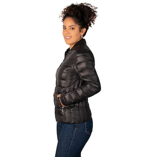 Foto 3 | Chamarra Greenlander Capitonada De Pluma Packable Para Mujer