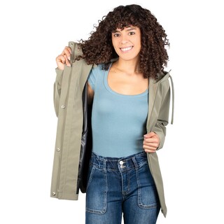 Foto 2 | Chamarra Greenlander Rompevientos Lifestyle Capa Corta Para Mujer