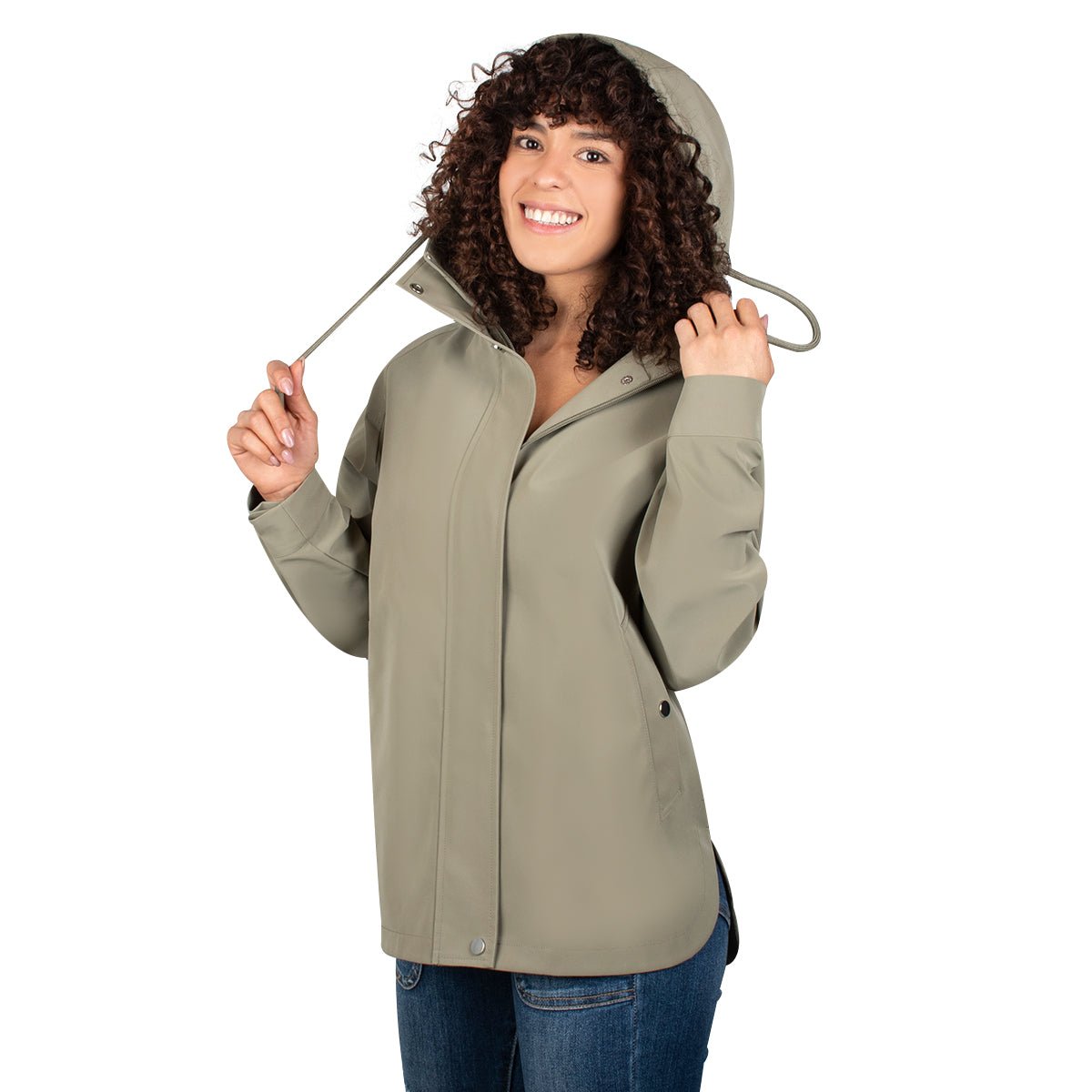 Foto 4 pulgar | Chamarra Greenlander Rompevientos Lifestyle Capa Corta Para Mujer