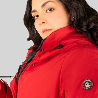 Foto 7 | Chamarra Greenlander Rompevientos Tallas Extra Para Mujer