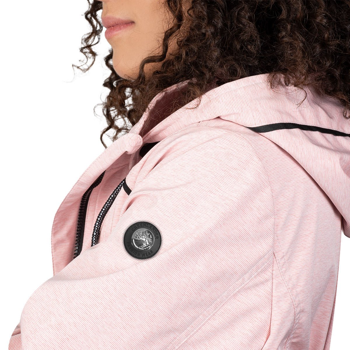 Foto 5 pulgar | Chamarra Greenlander Rompevientos Con Gorro Desmontable Para Mujer