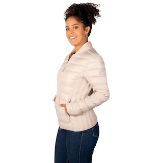 Foto 2 | Chamarra Greenlander Capitonada De Pluma Packable Para Mujer