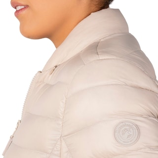 Foto 3 | Chamarra Greenlander Capitonada De Pluma Packable Para Mujer