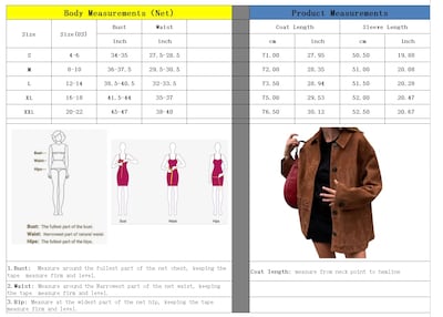 Foto 7 | Chaqueta Chouyatou Para Mujer, Piel Sintética De Gamuza, Color Marrón, Talla M - Venta Internacional.