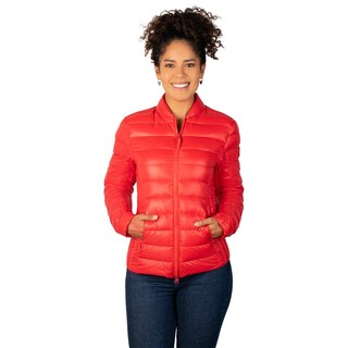 Foto 1 | Chamarra Greenlander Capitonada De Pluma Packable Para Mujer