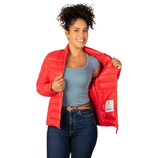 Foto 4 | Chamarra Greenlander Capitonada De Pluma Packable Para Mujer