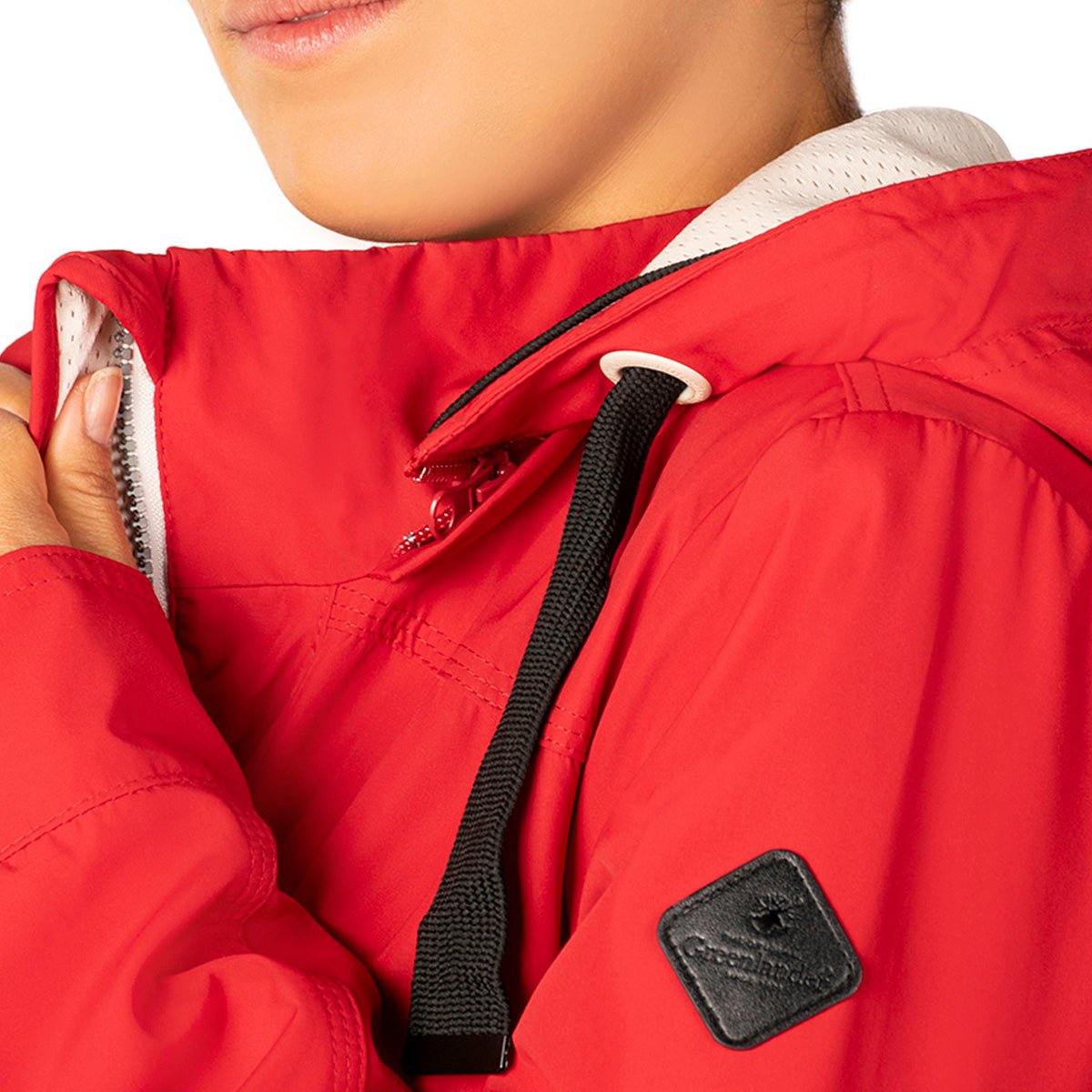 Foto 5 pulgar | Chamarra Greenlander Rompevientos Con Gorro Desmontable Para Mujer