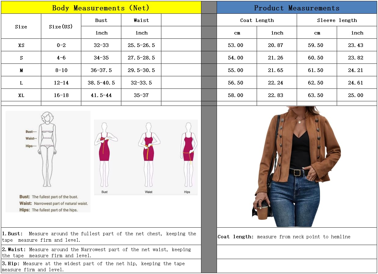 Foto 7 pulgar | Chaqueta Chouyatou Para Mujer, Piel Sintética De Gamuza, Color Marrón, Talla Xs - Venta Internacional.