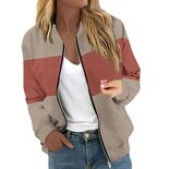 Chaqueta Bomber Cotecram Lightning Deals Para Mujer, Color J, Caqui, Talla M - Venta Internacional.