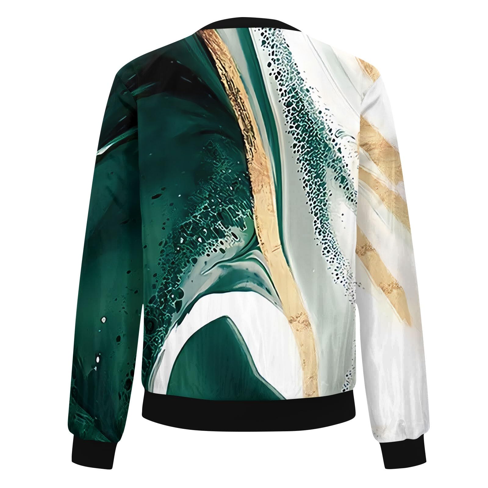Foto 6 pulgar | Chaqueta Bomber Cotecram Lightning Deals Para Mujer, Color Verde Oscuro, Talla Xl - Venta Internacional.