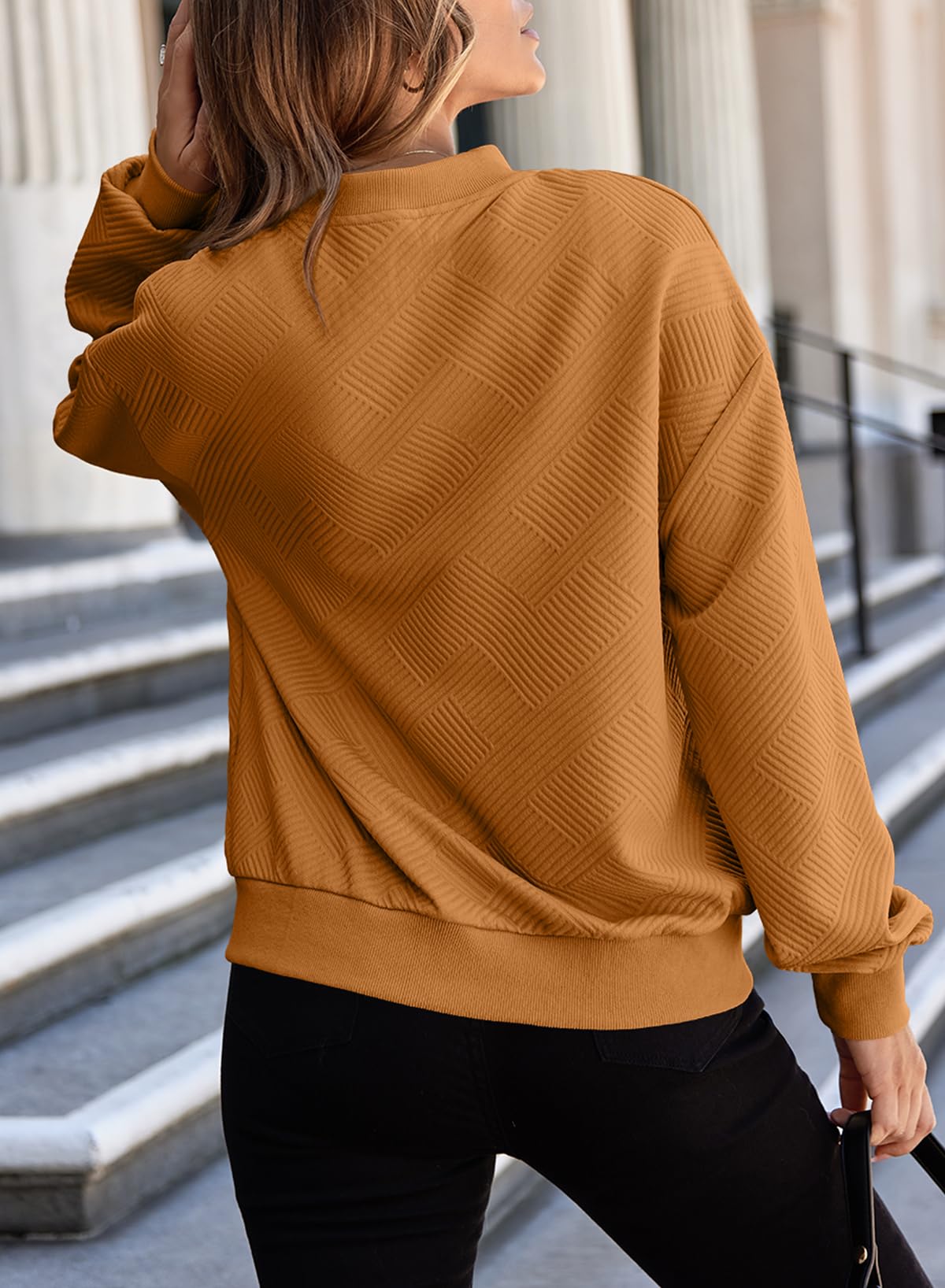 Foto 3 pulgar | Chaqueta Evaless Tipo Bomber Corta Para Mujer, Ligera, Color Camel, Talla M - Venta Internacional.