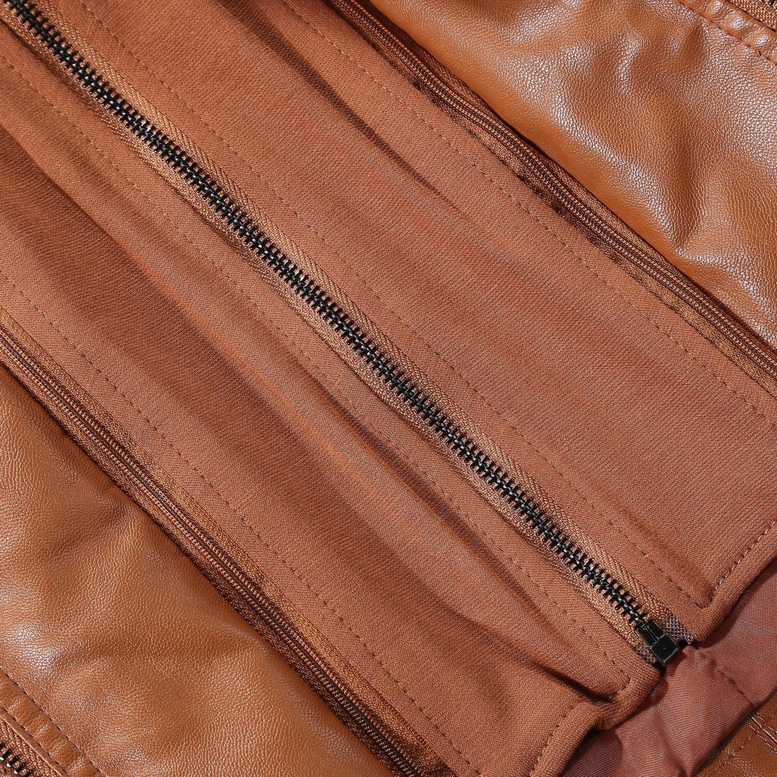 Foto 8 pulgar | Chaqueta Tanming De Piel Sintética Con Capucha Extraíble Para Mujer - Venta Internacional.