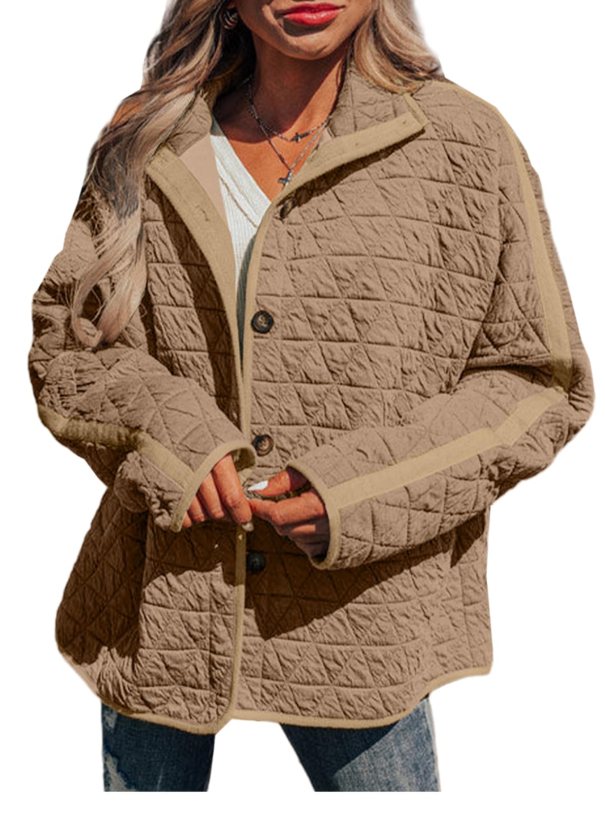 Foto 2 pulgar | Chaqueta Acolchada Evaless 2024, Abrigo Casual De Invierno A La Moda Para Mujer - Venta Internacional.