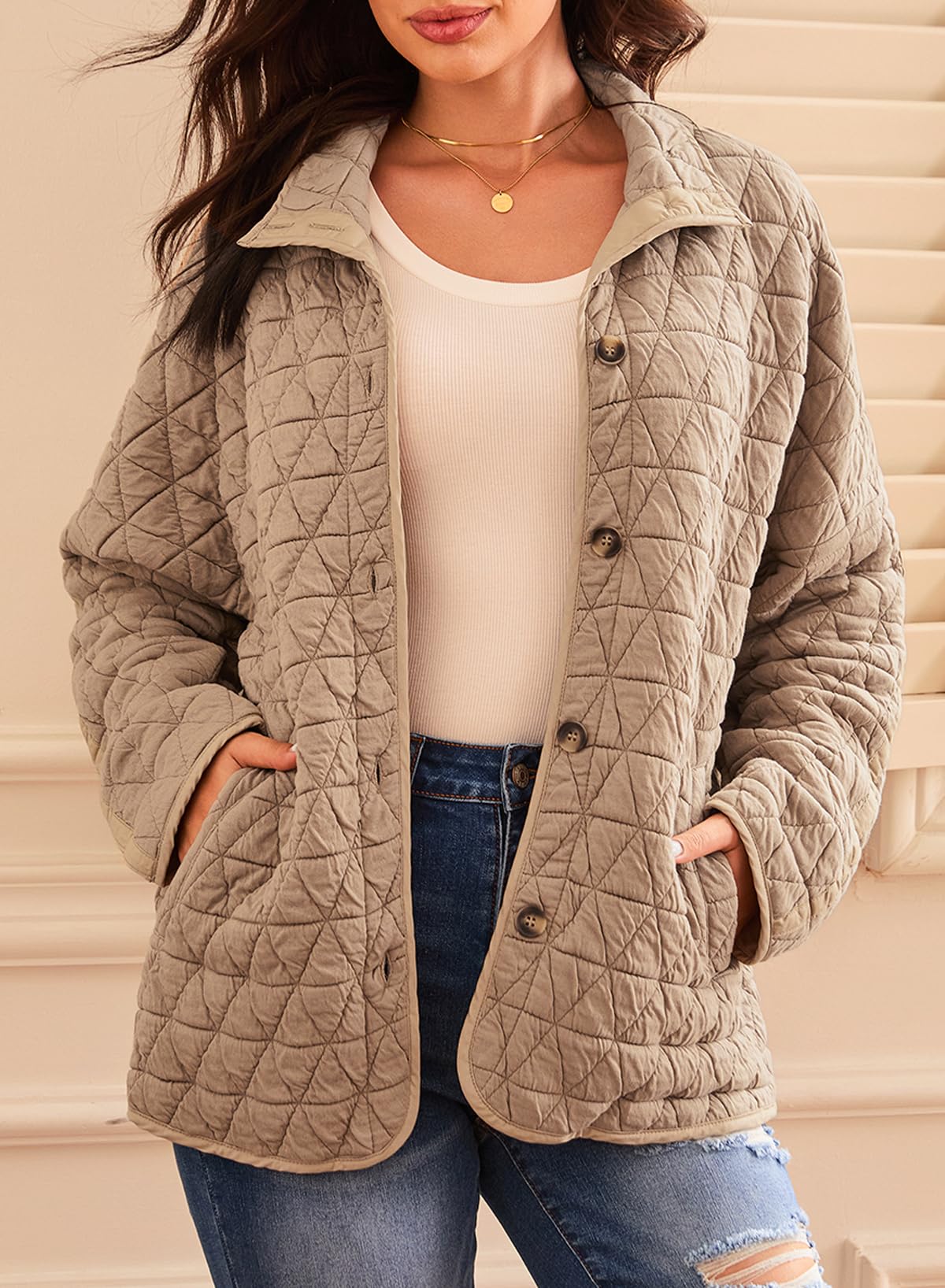 Foto 2 | Chaqueta Acolchada Evaless 2024, Abrigo Casual De Invierno A La Moda Para Mujer - Venta Internacional.