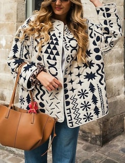 Foto 2 | Chaqueta Yimoon Acolchada Ligera Con Estampado Floral Para Mujer - Venta Internacional.