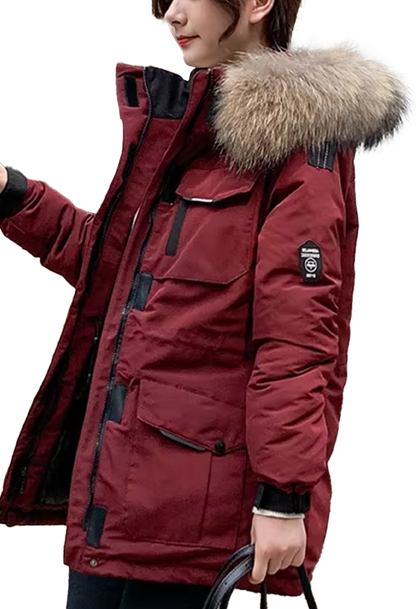 Foto 3 pulgar | Chamarra Tipo Bomber Ropa Casual Para Mujer Con Capucha Chaqueta