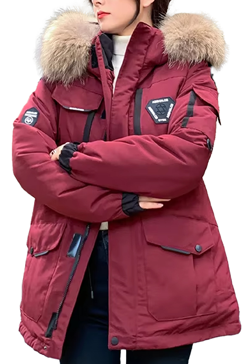 Foto 4 pulgar | Chamarra Tipo Bomber Ropa Casual Para Mujer Con Capucha Chaqueta