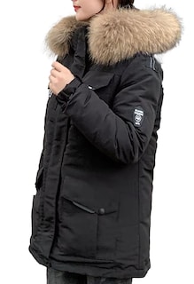 Foto 2 | Chamarra Tipo Bomber Ropa Casual Para Mujer Con Capucha Chaqueta