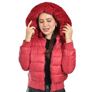 Foto 3 | Chamarra Con Capucha Desmontable Roman Fashion /juvenil, 8026 (rojo) Rojo