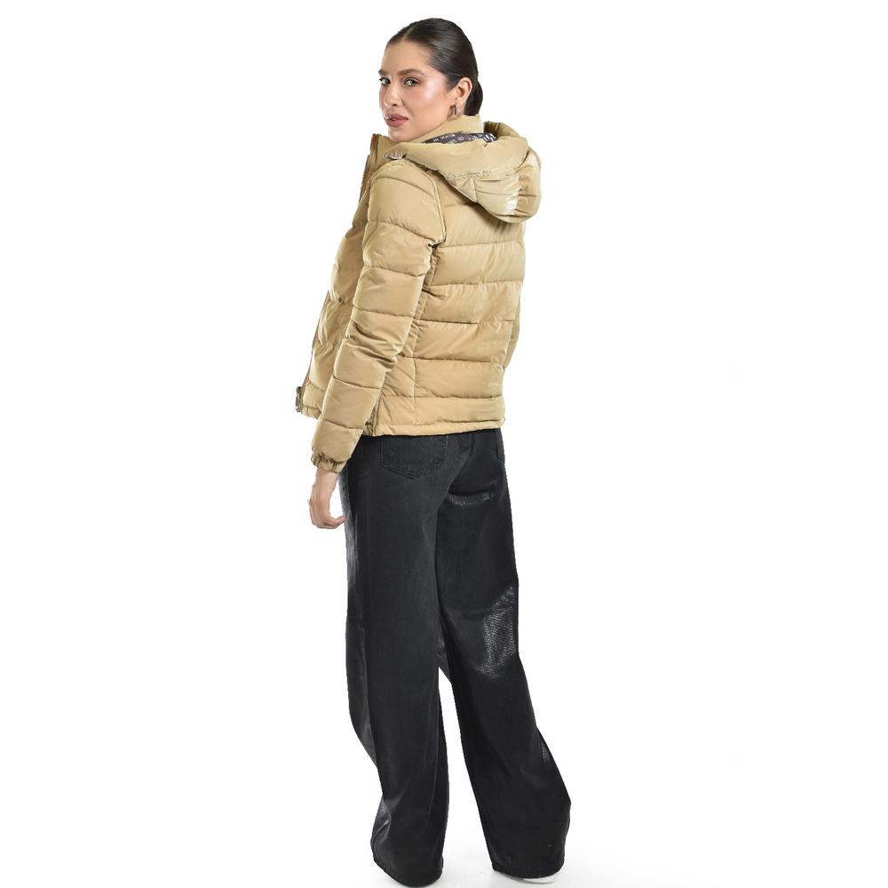 Foto 5 pulgar | Chamarra Doble Vista Con Capucha Roman Fashion /juvenil, 7235 (beige) Beige