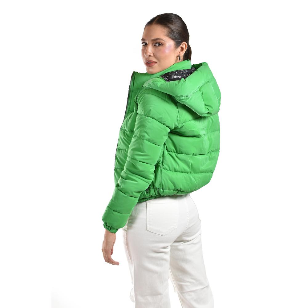 Foto 4 pulgar | Chamarra Acolchada Doble Vista Roman Fashion /juvenil, 7580 (verde) Verde