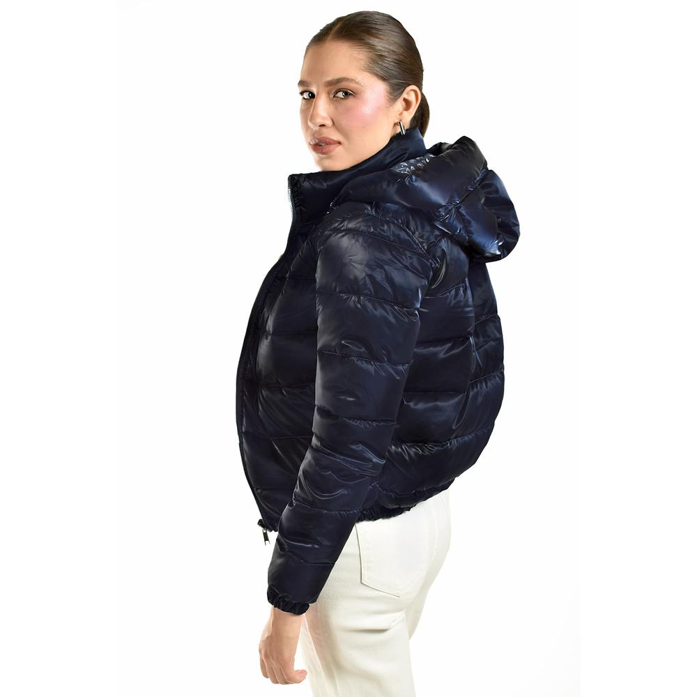 Foto 4 pulgar | Chamarra Acolchada Doble Vista Roman Fashion /juvenil, 7580 (azul Marino) Azul Marino