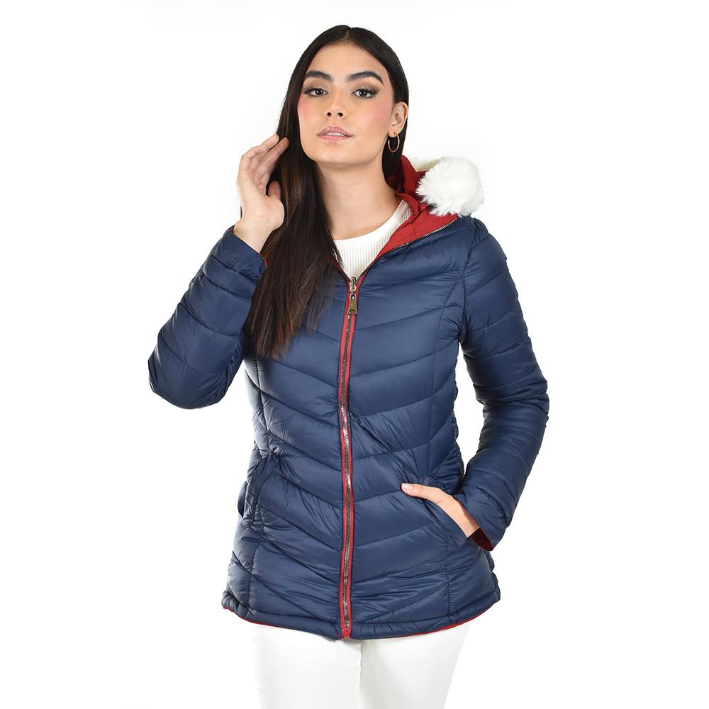 Foto 4 | Chamarra Doble Vista Roman Fashion /juvenil  7947 (rojo /azul Marino) Rojo