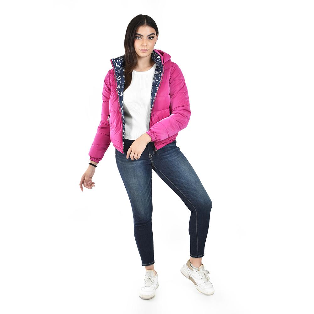 Foto 1 | Chamarra Acolchada Doble Vista Roman Fashion /juvenil  7580 (fiusha) Fucsia