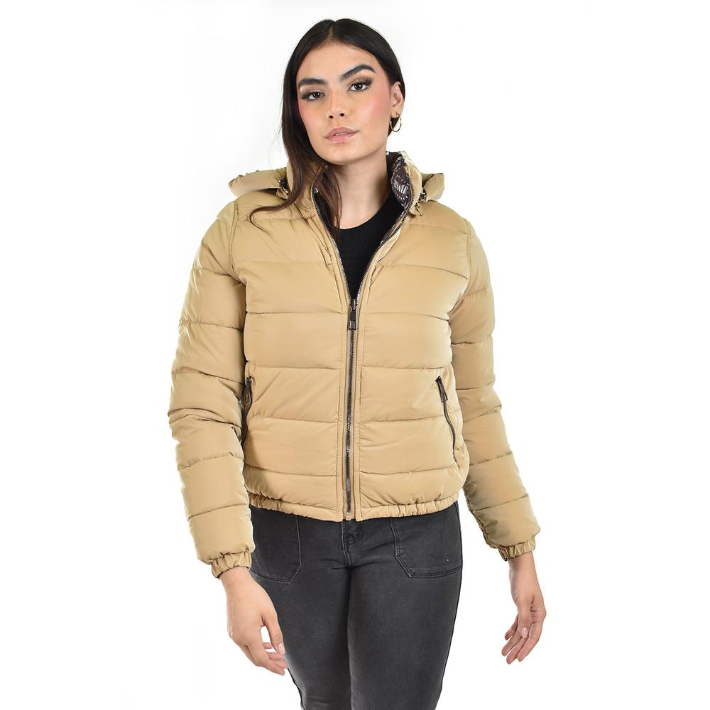 Foto 2 pulgar | Chamarra Acolchada Doble Vista Roman Fashion /juvenil  7580 (beige) Beige