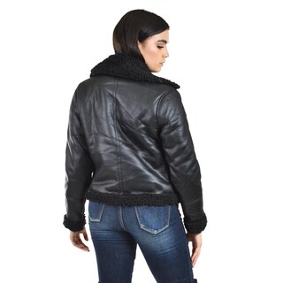 Foto 3 | Chamarra Tipo Aviador Roman Fashion /tallas Extras 7894 (negro) Negro