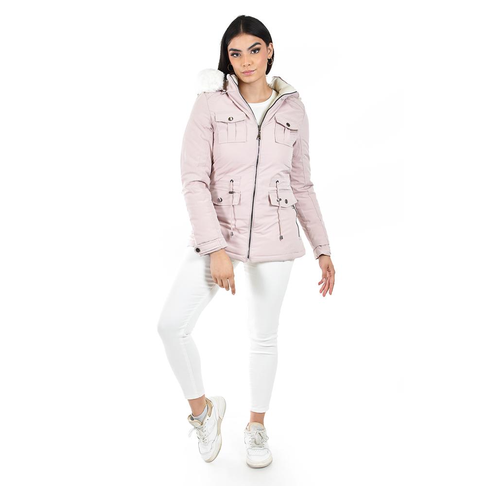 Foto 2 pulgar | Chamarra Doble Vista Roman Fashion /juvenil  7947 (rosa /crema) Rosa Claro